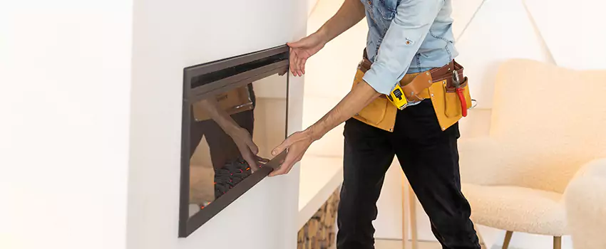 Metal Fireplace Installation in Sylvania, Ohio