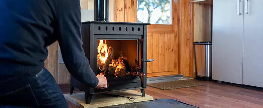 Open Hearth Wood Fireplace Installation in Sylvania, OH