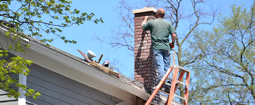 Vinyl and PVC Chimney Flashing Installation in Sylvania, OH
