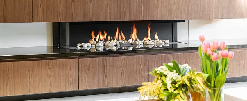Double-height Fireplace Design Refurbishment in Sylvania, Ohio