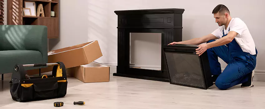 Old Rusted Metal Fireplace Repair And Replacement in Sylvania, OH